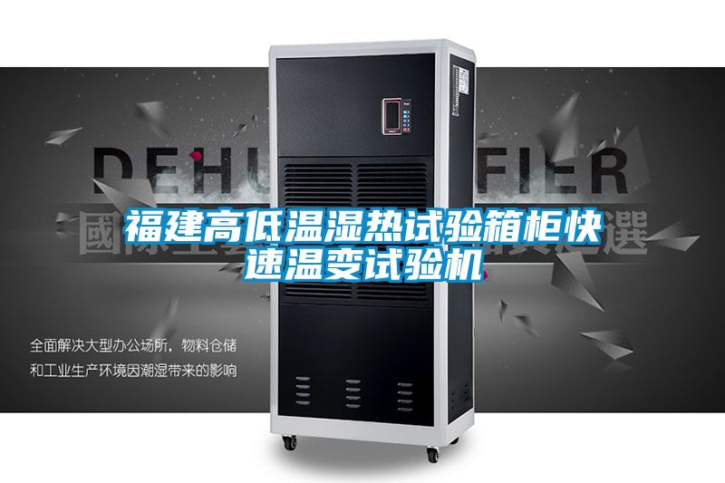 福建高低温湿热试验箱柜快速温变试验机