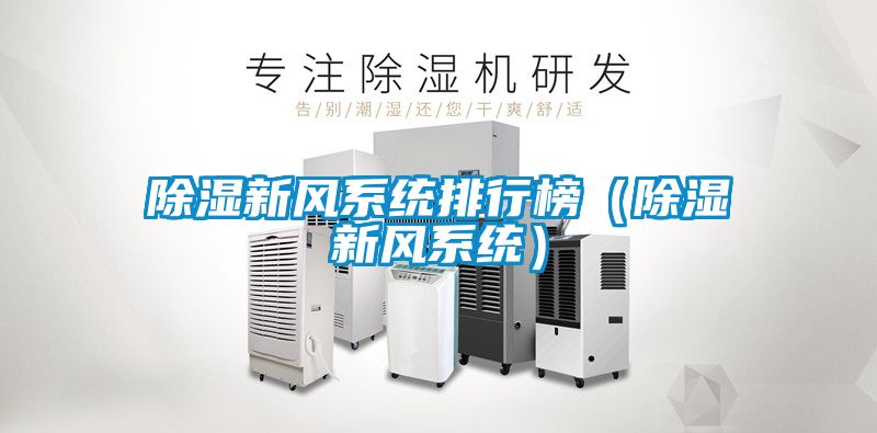 除湿新风系统排行榜（除湿新风系统）