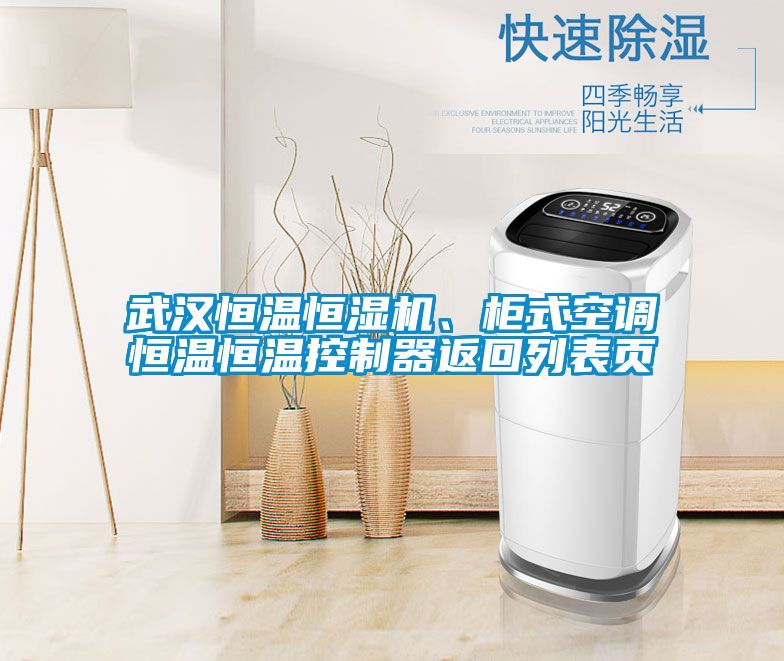 武汉恒温恒湿机、柜式空调恒温恒温控制器返回列表页