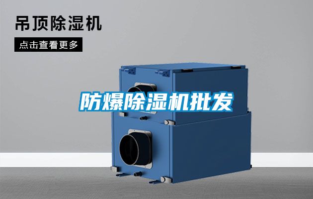 防爆除湿机批发