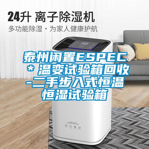 泰州闲置ESPEC＊温变试验箱回收-二手步入式恒温恒湿试验箱