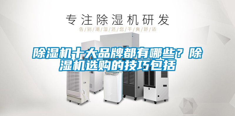 除湿机十大品牌都有哪些？除湿机选购的技巧包括