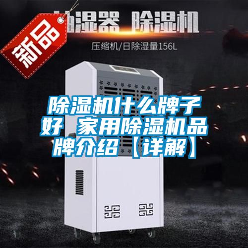 除湿机什么牌子好 家用除湿机品牌介绍【详解】