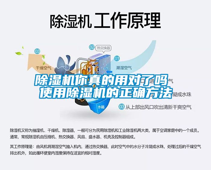 除湿机你真的用对了吗 使用除湿机的正确方法