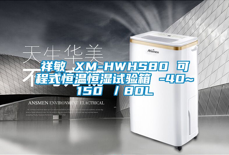祥敏 XM-HWHS80 可程式恒温恒湿试验箱 -40~150℃／80L