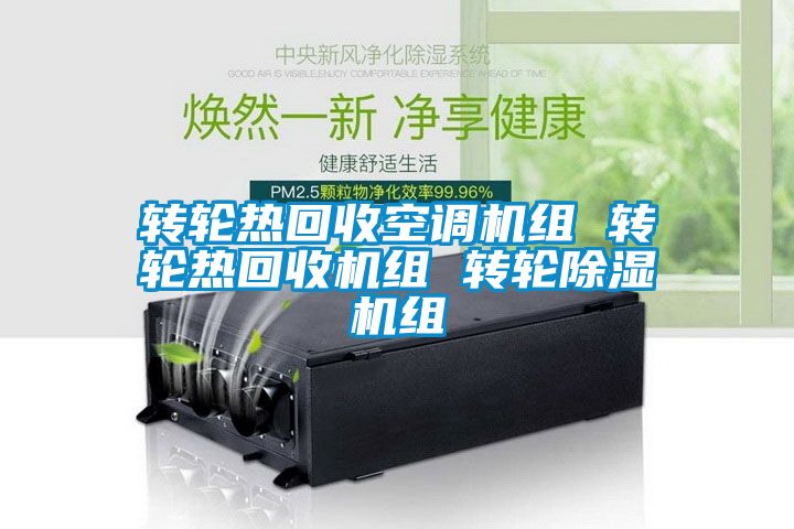 转轮热回收空调机组 转轮热回收机组 转轮除湿机组