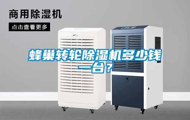 蜂巢转轮除湿机多少钱一台？