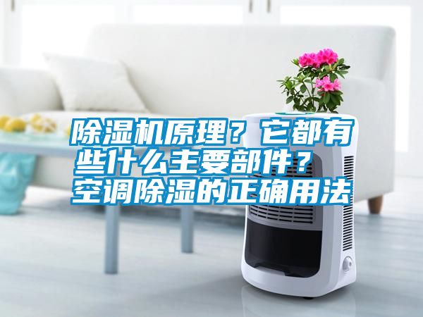 除湿机原理？它都有些什么主要部件？ 空调除湿的正确用法