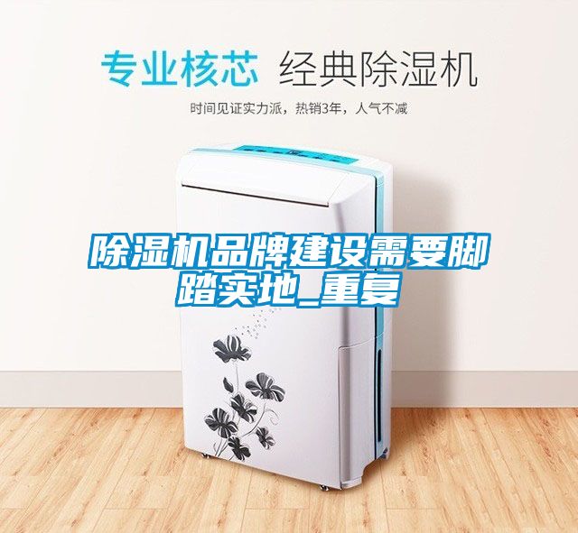 除湿机品牌建设需要脚踏实地_重复