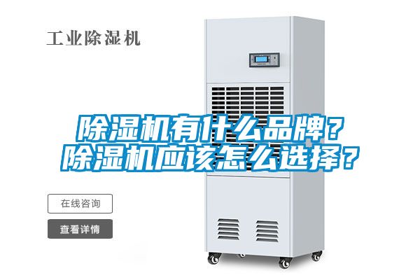除湿机有什么品牌？除湿机应该怎么选择？