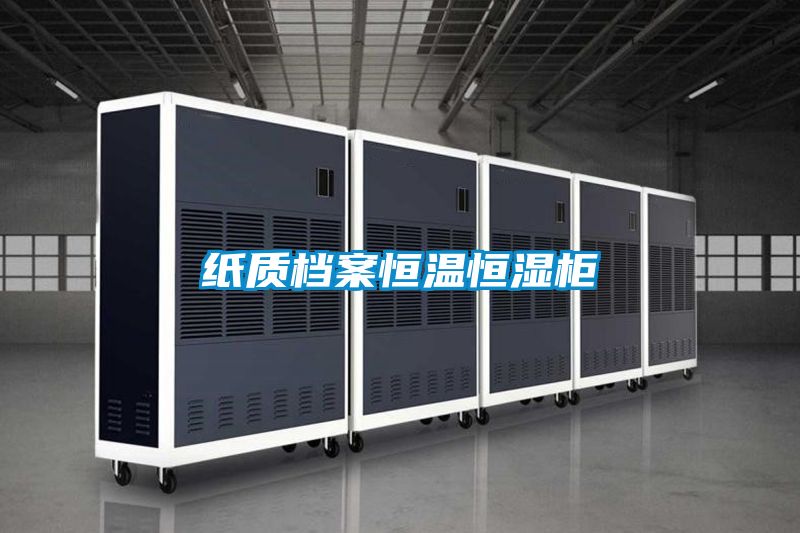 纸质档案恒温恒湿柜