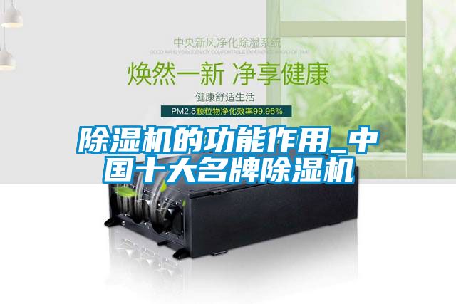除湿机的功能作用_中国十大名牌除湿机