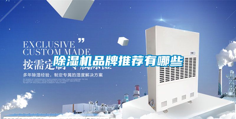 除湿机品牌推荐有哪些