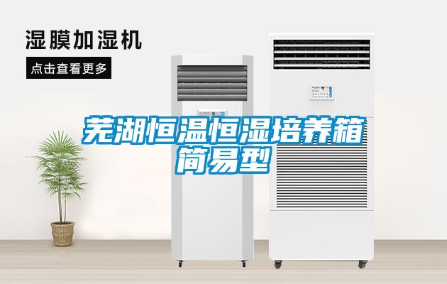 芜湖恒温恒湿培养箱简易型