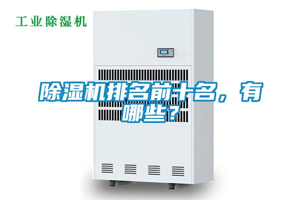 除湿机排名前十名，有哪些？
