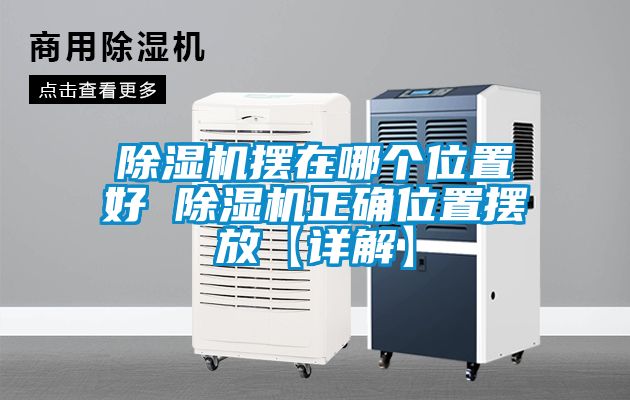 除湿机摆在哪个位置好 除湿机正确位置摆放【详解】