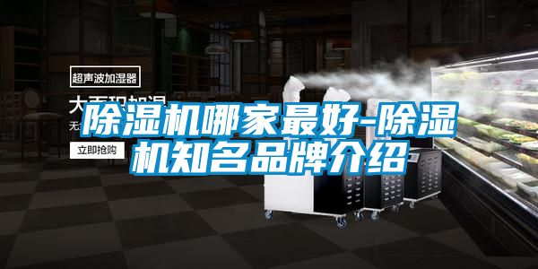 除湿机哪家最好-除湿机知名品牌介绍