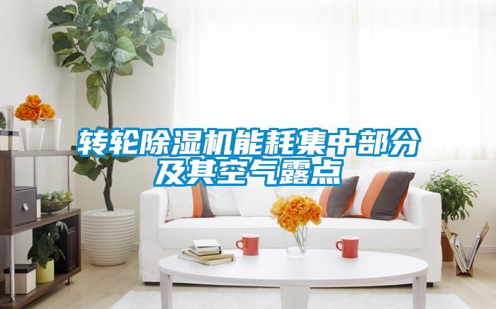 转轮除湿机能耗集中部分及其空气露点