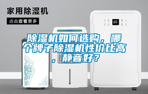 除湿机如何选购，哪个牌子除湿机性价比高，静音好？