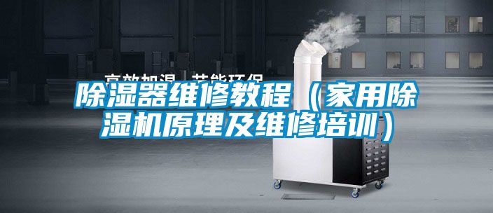 除湿器维修教程（家用除湿机原理及维修培训）