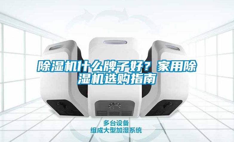 除湿机什么牌子好？家用除湿机选购指南