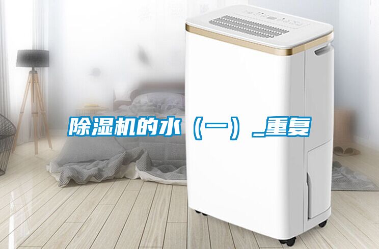 除湿机的水（一）_重复