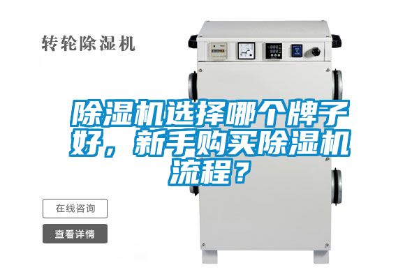 除湿机选择哪个牌子好，新手购买除湿机流程？