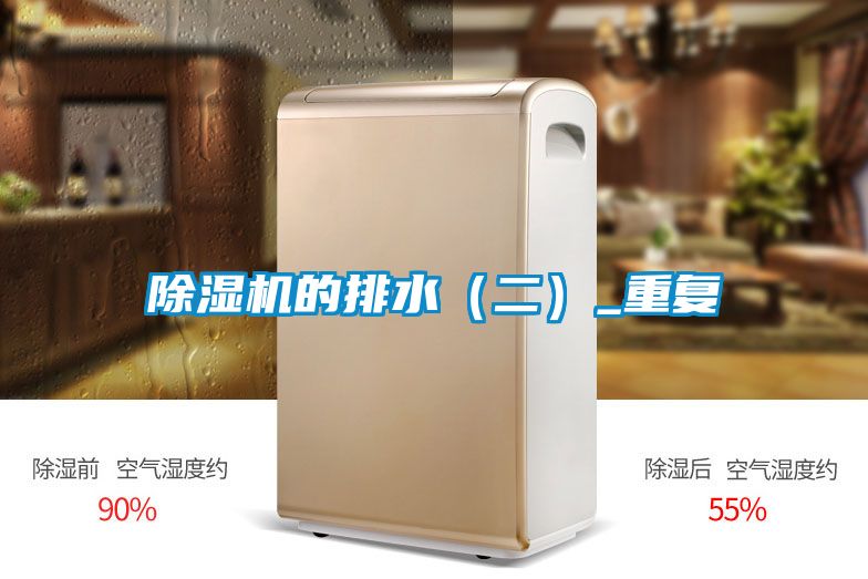除湿机的排水(二)_重复