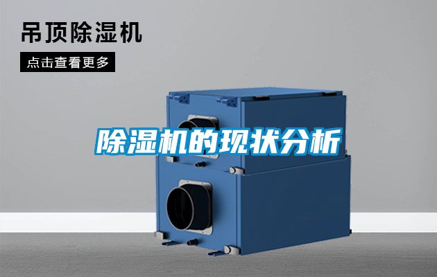 除湿机的现状分析
