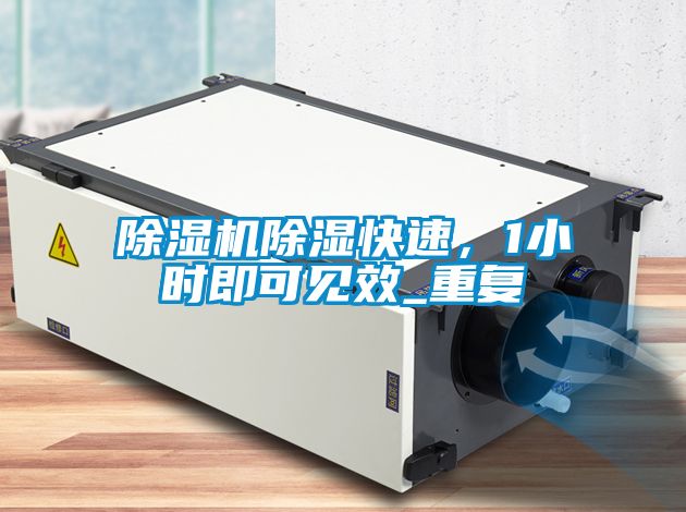 除湿机除湿快速，1小时即可见效_重复