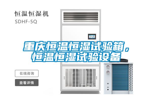 重庆恒温恒湿试验箱，恒温恒湿试验设备