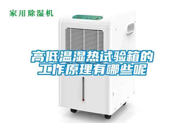 高低温湿热试验箱的工作原理有哪些呢