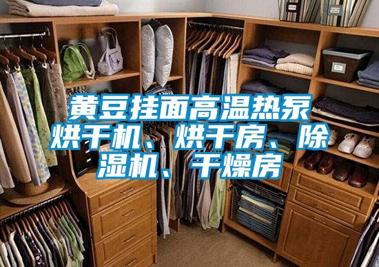 黄豆挂面高温热泵烘干机、烘干房、除湿机、干燥房