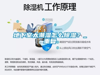 企业新闻地下室太潮湿怎么除湿？_重复