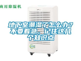企业新闻地下室潮湿了怎么办？不要着急，记住这几个知识点