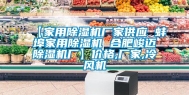 【家用除湿机厂家供应 蚌埠家用除湿机 合肥峻迈除湿机厂】价格,厂家,冷风机
