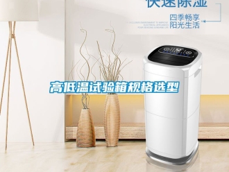 常见问题高低温试验箱规格选型