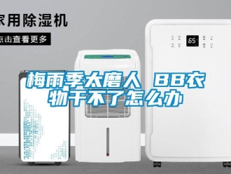 常见问题梅雨季太磨人 BB衣物干不了怎么办