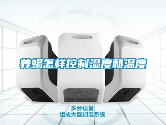 常见问题养蝎怎样控制湿度和温度