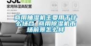 商用抽湿机主要用于什么场合 商用除湿机市场前景怎么样