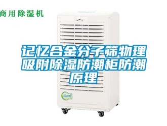 常见问题记忆合金分子筛物理吸附除湿防潮柜防潮原理