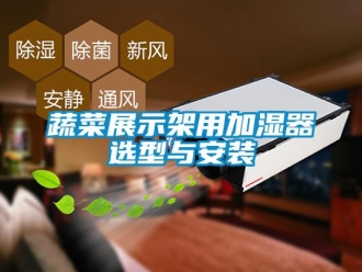 知识百科蔬菜展示架用加湿器选型与安装