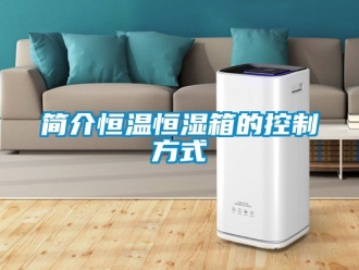 知识百科简介恒温恒湿箱的控制方式