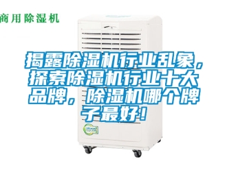 企业新闻揭露除湿机行业乱象，探索除湿机行业十大品牌，除湿机哪个牌子最好！