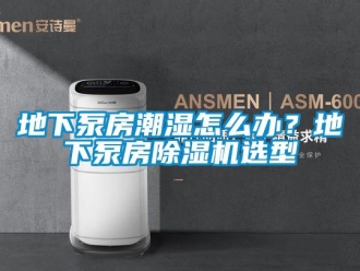 行业新闻地下泵房潮湿怎么办？地下泵房除湿机选型