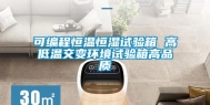 可编程恒温恒湿试验箱 高低温交变环境试验箱高品质