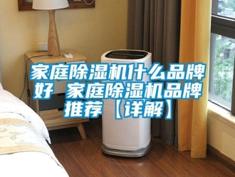企业新闻家庭除湿机什么品牌好 家庭除湿机品牌推荐【详解】