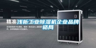 浅析工业除湿机企业品牌格局