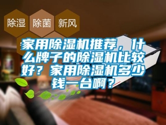 常见问题家用除湿机推荐，什么牌子的除湿机比较好？家用除湿机多少钱一台啊？