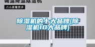 除湿机的十大品牌(除湿机10大品牌)
